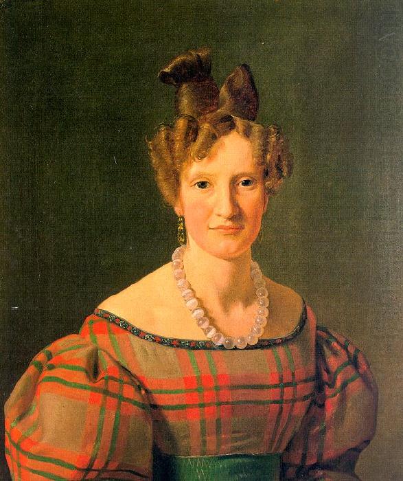Portrait of Caroline Sophie Moller, Constantin Hansen